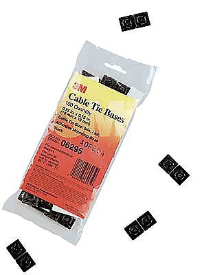 3M (CTB75X75BKA-C) Cable Tie Mounting Base CTB75X75BKA-C [You are purchasing the Min order quantity which is 500 Each]