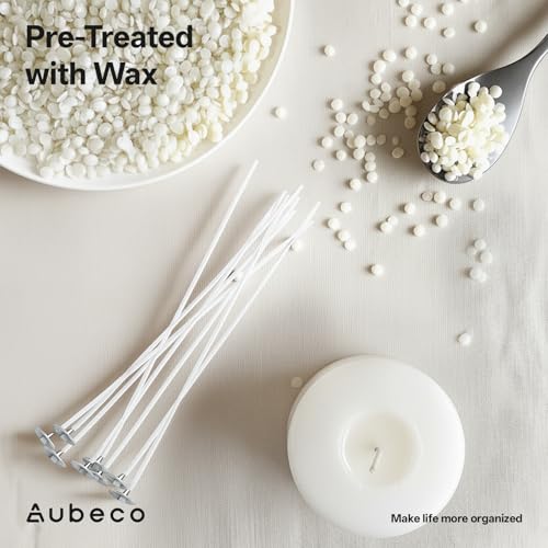 320 piezas de mechas para velas preenceradas 4/6/8 pulgadas miniatura 3