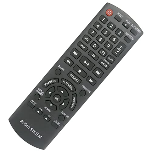 N2QAYB000641 VINABTY Replace Remote Control Fit for Panasonic stereo system SA-HC35 SC-HC35 SC-HC55 SC-HC55DB - Image 3