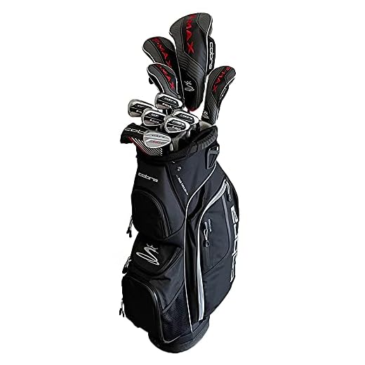 Cobra Mens F-Max Superlite Complete Set (Right, Graphite, Senior)