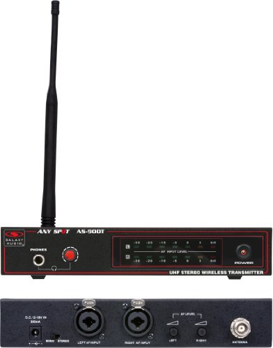 Galaxy Audio As-900 Wireless In-Ear Personal Monitor System, Code N6 (527.55 Mhz) #TOP2