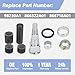 CULMKARI Upper Gimbal Steering Arm Shaft kit Compatible with MerCruiser Bravo & Alpha One Gen 2 OE# 98230A1 866322A01 866718A01