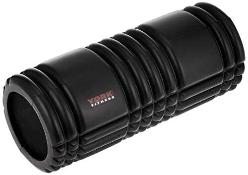 York Solid EVA Foam Roller 14 * 33CM, Black, 60479