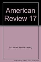 American Review 17: The Magazine of New Writing B001PK8RJU Book Cover