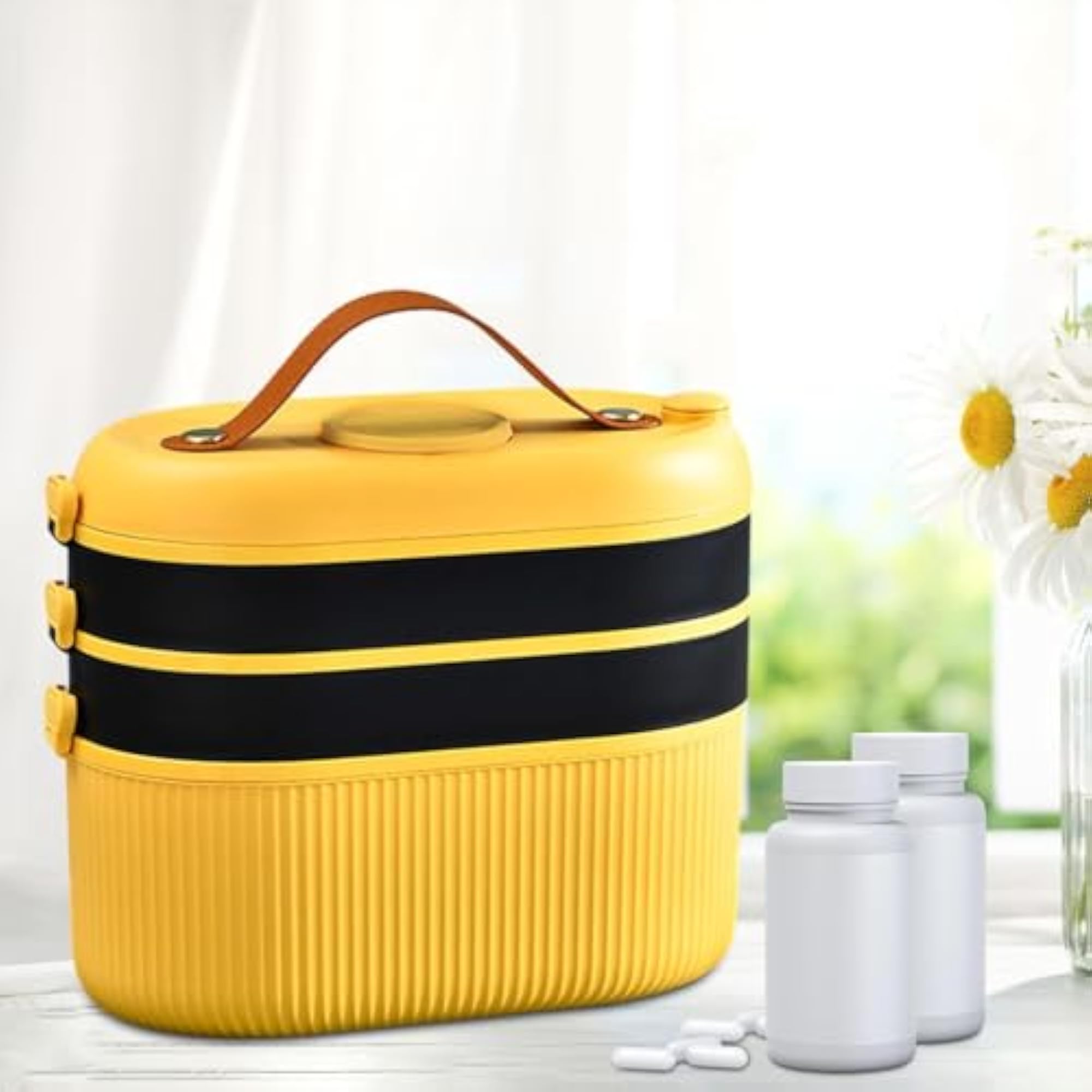 Multi Layer Box Container for Cosmetic Sewing
