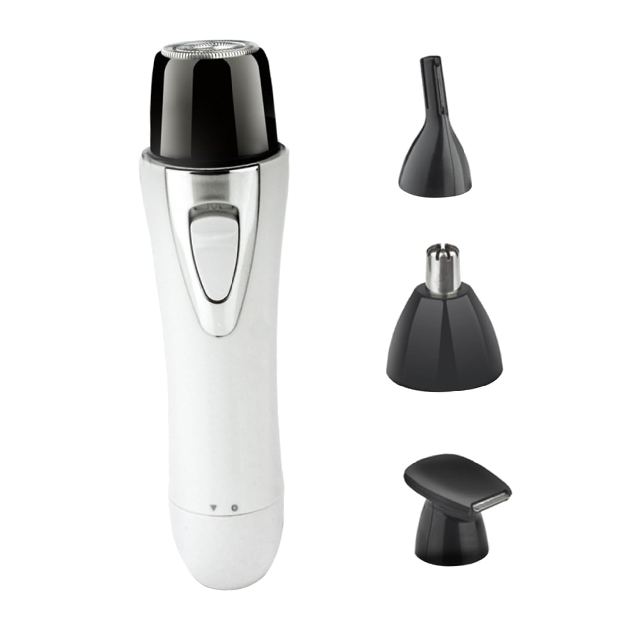 DOITOOL 2pezzi Trimmer Elettrico Per Naso Ricaricabile Usb Multi Funzione Design Compatto e Silenzioso Per Uomini e Donne Colore Bianco