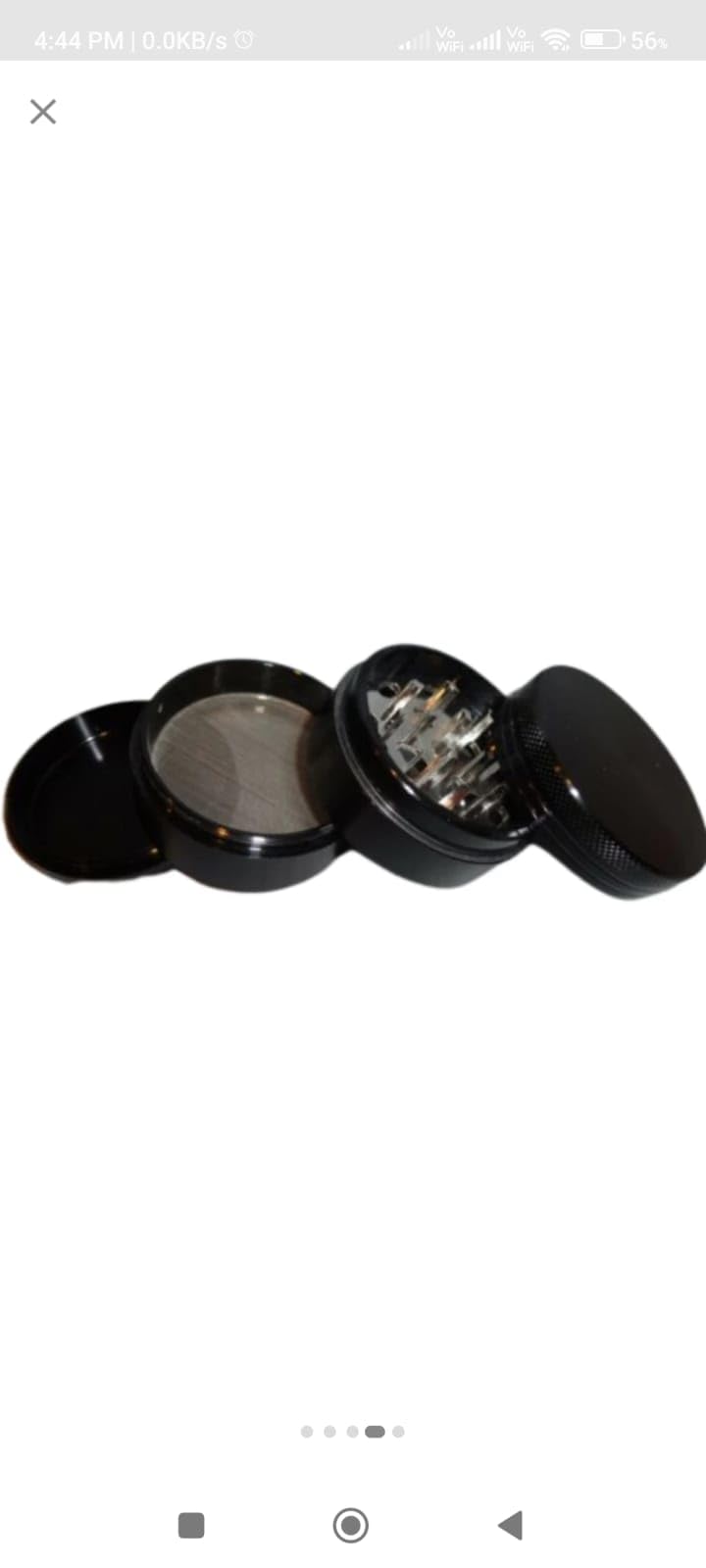 R.CETON Raasta Blue Plain Hand Muller Crusher/Grinder For Smoking Weed (Black Pack of 1)-image-39