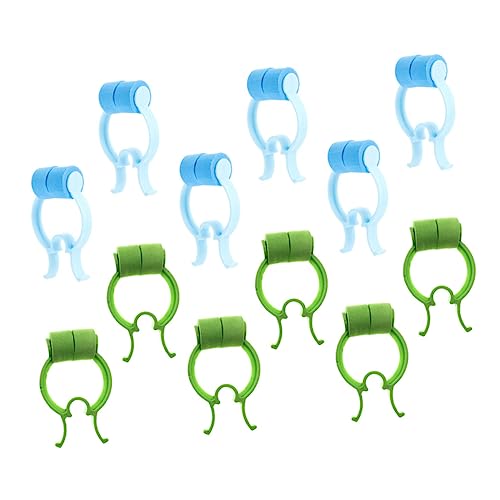 NULYLU Nose Bleed Clips 12pcs Kit Portable Nasal Clip High-grade Material Household Nose Pincher for Travel Outdoor