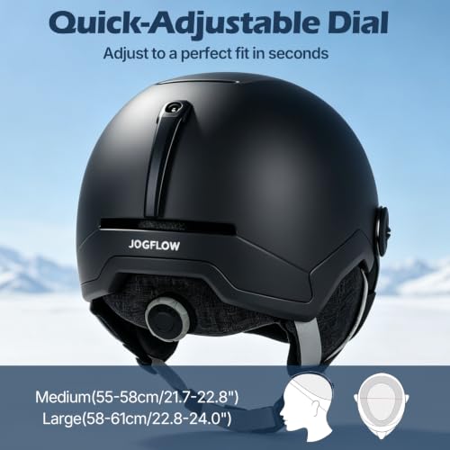 Jogflow Ski Helmet with Visor