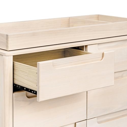 babyletto Yuzu 6-Drawer Dresser in Washed Natural, Greenguard Gold Certified