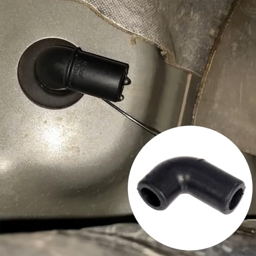 Image of AC Drain Elbow Tube HVAC Crankcase Ventilation Rubber Connecting Hose For Ford F-150 2004-2014 For Lincoln Mark VIII 1993-1998 4M2Z-6A614-AA 4M2Z6A614AA F3LY-6A614-A