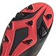 adidas Unisex F50 Club Football Boots FG/MG Fußballschuhe, core Black/Iron met./Lucid red, 42 EU