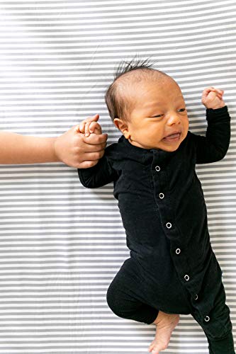 Premium Fitted Knit Crib Sheet/Toddler Sheet Everest By Copper Pearl #TOP5