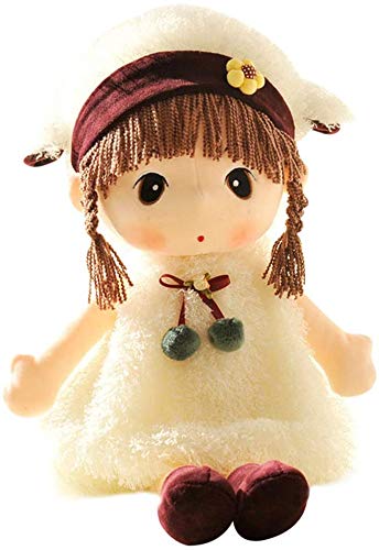 Bprtcra Muñecas de Peluche Muñecas Trapo Bebe de Encantador Dulce Niña, Historieta de la muñeca de Peluche de Juguete de Felpa Boda muñeca de Trapo, Juguete de Peluche para niña, Type B 45CM