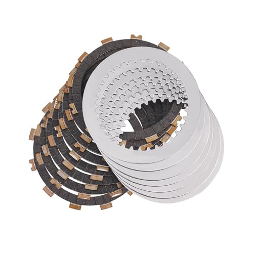 Kit de discos de embrague para KX250F 2008-2018 con placas de acero base de papel 4