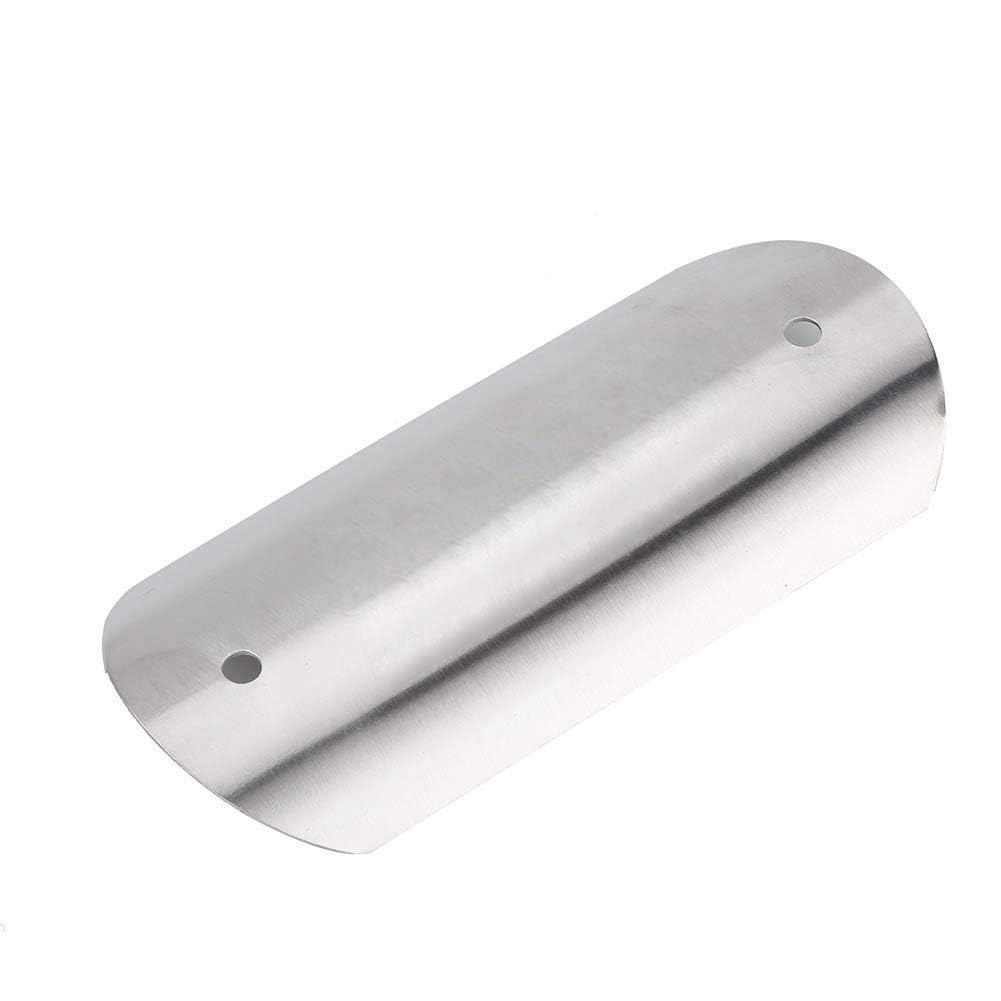 Bouclier Thermique D'échappement de Moto, Protection de de Couverture de Tube de Lien de Tuyau Moyen D'acier Inoxydable pour L'accessoire D'équipement de Protection de Voiture (1)