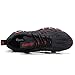 SKDOIUL Men Sport Running Sneakers Tennis Athletic Walking Shoes mesh Breathable Comfort Fashion Runner Gym Jogging Shoes Black red Size 12
