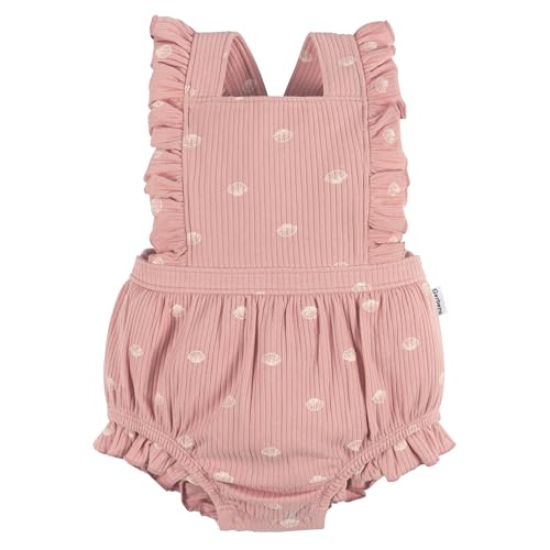 Image of Gerber baby-girls Sleeveless Ruffle Romper
