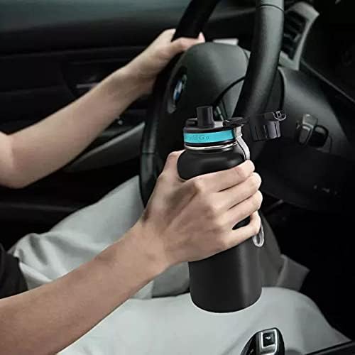 Miniatura 5 de Tapa abatible automática para Hydro Flask Tapa abatible de boca ancha de repuesto para Hydro Flask de 12, 16. 18, 32, 40, 64 onzas, tapas de