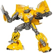 Transformers Toys Studio Series Deluxe Class Bumblebee 117 Bumblebee 4.5-inch Converting Action Figure, 8+
