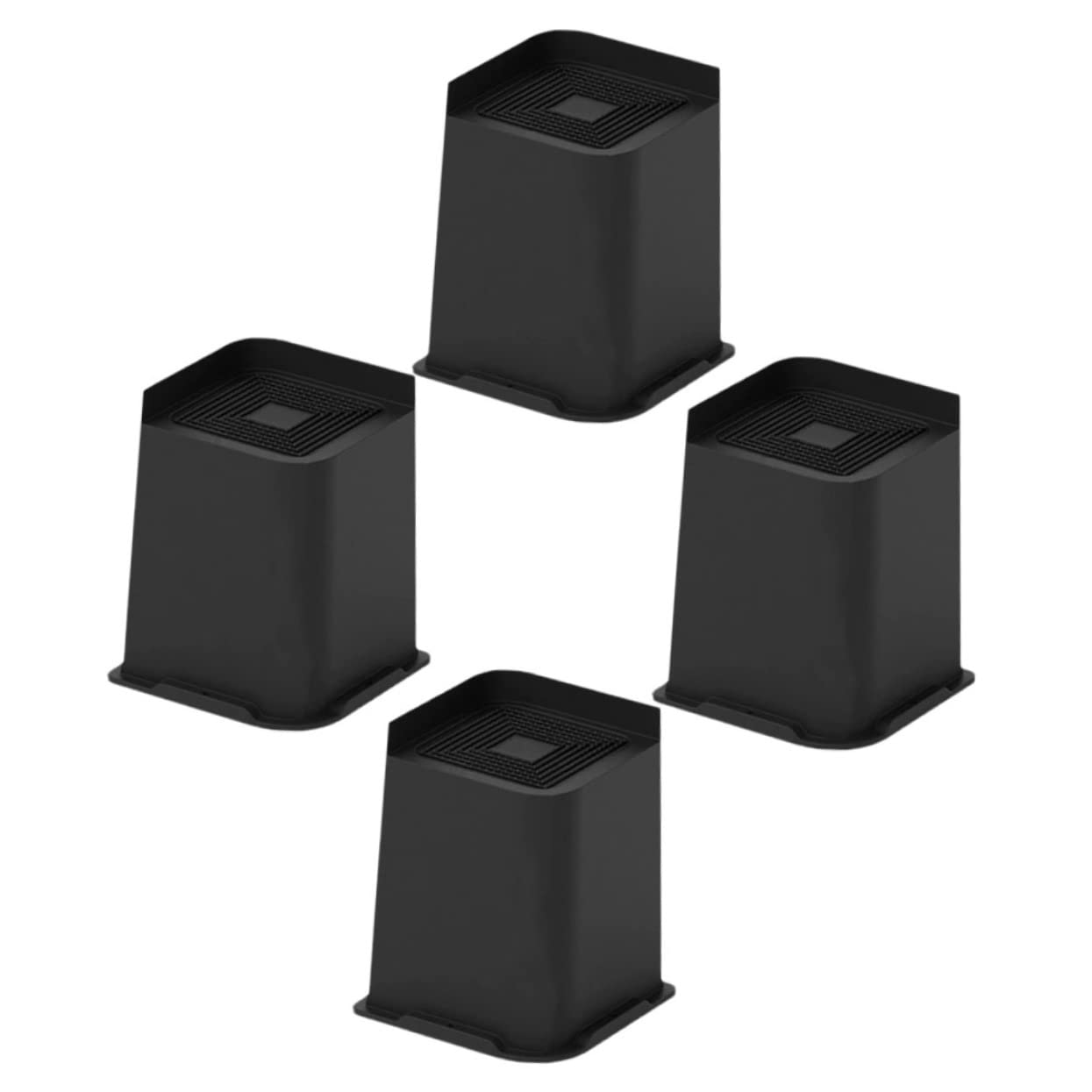 4piezas Elevadores Antideslizantes para Muebles De Aumenta Estabilidad y Protección del Suelo para Sofás Mesas y Sillas