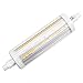Dayker R7s LED 118mm 15W Double Ended J Type 1800LM AC 110V R7s Standard Floodlight 180W Halogen Replacement Bulb(Warm White)