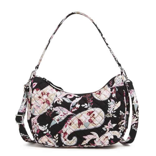 Image of Vera Bradley Women's Cotton Frannie Crescent Crossbody Purse