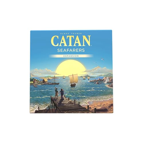 Image of CATAN Seafarers Board Game Expansion (6th Edition) Strategy Game for Kids and Adults, Ages 12+, 3-4 Players, 60 Minute Playtime, Made by Catan Studio