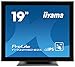 Produktbild iiyama ProLite T1932MSC-B2X 48cm (19 Zoll) IPS LED-Monitor SXGA 10 Punkt Multitouch kapazitiv (VGA, DVI, USB für Touch, IP54) schwarz