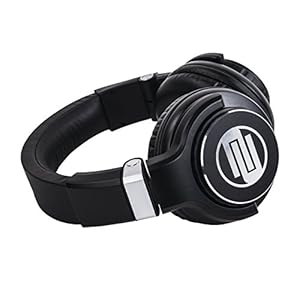Reloop RHP-15 – Casque fermé pour DJ avec Haut-parleurs 50 mm Haute Performance, Son Puissant optimisé pour Les DJ, Adaptateur 6,3 mm Inclus, Noir