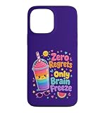 s3650 phone freeze sim unavailable Installazione facile Custodia per iPhone 13 Pro Max Zero Rimpianti Only Brain Freeze Rainbow Slushie