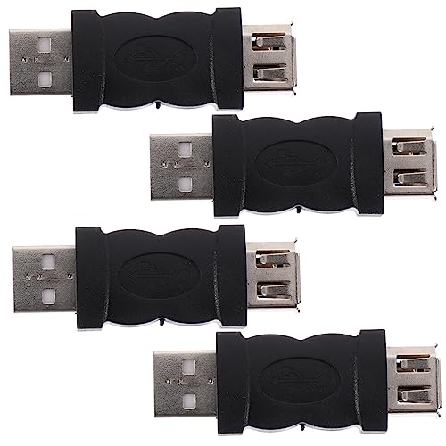 KONTONTY 4pcs USB Pin Adapter Male to Female Converter for Digital Cameras and Printers Easy and Compatibility Design