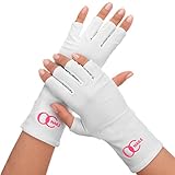 OC Nails UV Shield Glove (CLASSIC WHITE) Anti UV Glove for Gel Manicures with UV/LED Lamps