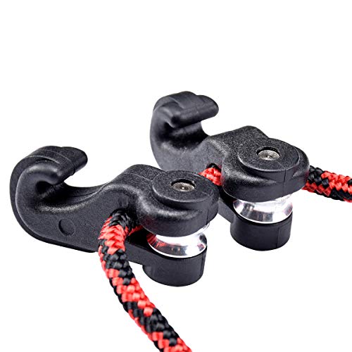 Crossbow Cocking Device Double Handle Crossbows Rope Cocker Aid Cocking String Tool (Ct021,Red) #TOP2