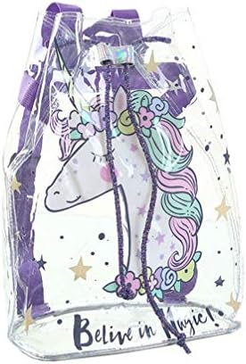 unicorn backpack clear