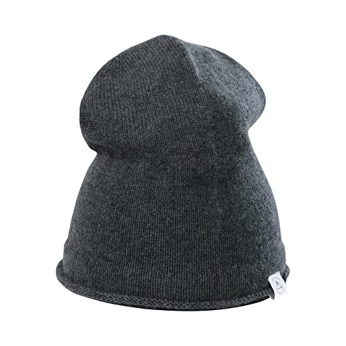 Bonnet tricoté cachemire One Size accessoire hiver chaud