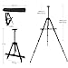 RRFTOK Easel Stand for Sign and Painting: Art Portable Adjustable Metal Tripod Easels for Display Height from 17 to 66 Inch -Canvas Stand for Table-Top/Floor Paint for Artists Adult Holder or Teen