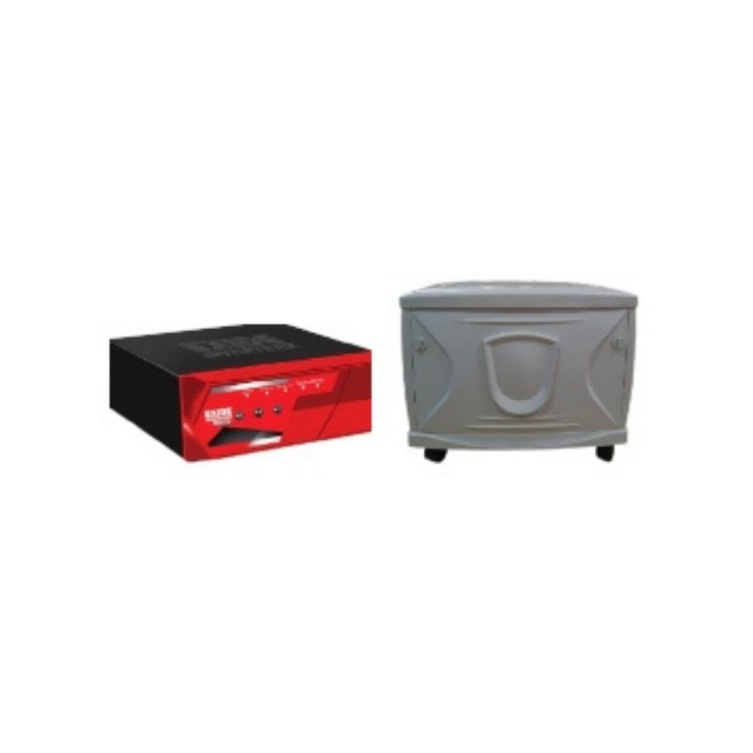 EXIDE Magic MAGIC12V1125 1125VA Square Wave Inverter | PLEX Smart Charging Technology | Trolley | Trolley for Protection-picture-10