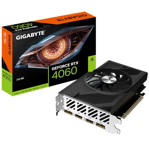 Image of GIGABYTE GeForce RTX 4060 D6 (8GB GDDR6 /PCI Express 4.0 /2460MHz /17000MHz)