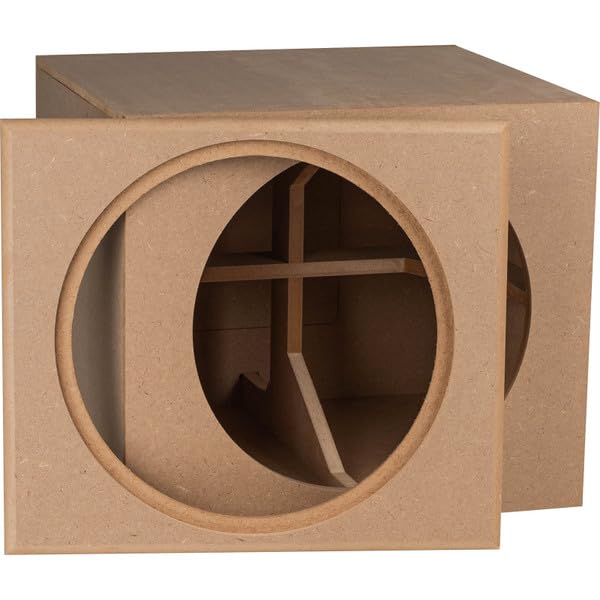 Parts Express Knock-Down MDF 4 ft³ Subwoofer Cabinet for Dayton Audio 18
