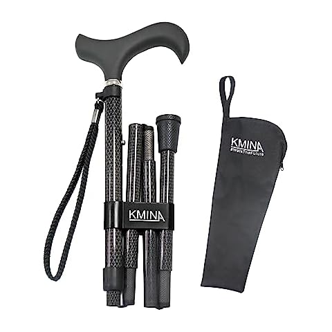 KMINA PRO Folding Walking Stick for Stability Cover