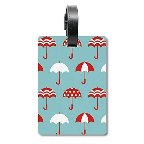 Étiquette parapluie pluie nuage soleil pour identification de sac voyage croisière
