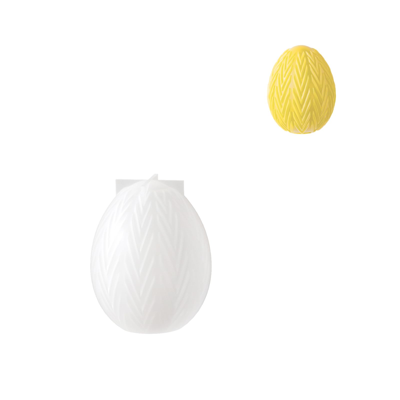 Alksubbm Sturdy Silicone Eggs Shaped Ideal for Making Festival Scented Easter Eggs