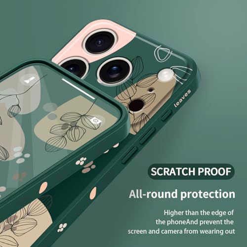 LEECG for iPhone 17 Pro Case/18 Pro Case Floral, Liquid Silicone by LEECG - Used condition - Image 4