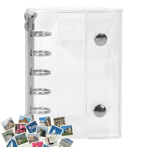 Libro de colección de pegatinas, plantillas transparentes para un almacenamiento claro | álbum, cuaderno infantil, vídeo creativo, álbum de recortes, planificación, decoración de vacaciones
