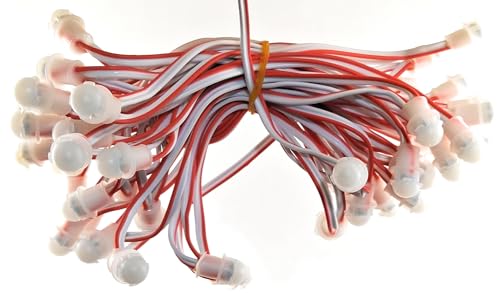 Image of SME 1 pics 12 Volt DC 6 Meter Long 50 Led Copper Wire Chain Light (White)