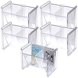 イノマタ化学(Inomata-k) 小物収納 洗面鏡 ナナメスタンド 5P クリア 日本製 化粧 取り出しやすい スペース 有効活用 スタッキング ボトル チューブ おしゃれ シンプル 9472