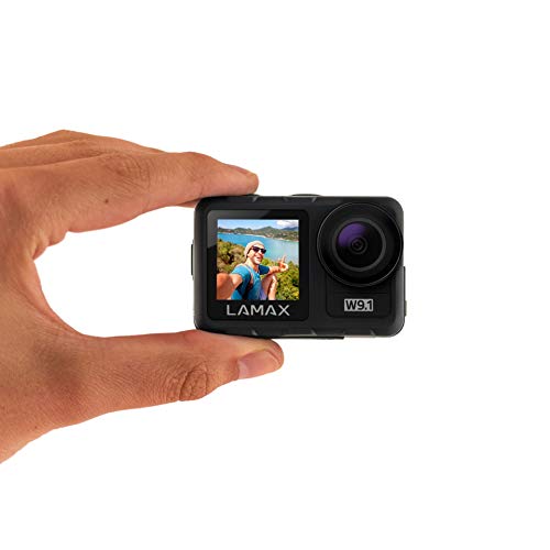 Lamax W9.1 Action Cam 4K, incl. Stativ, waterproof, Zeitraffer, Zeitlupe, Stoßfest, WLAN, Dual-Disp - Image 8