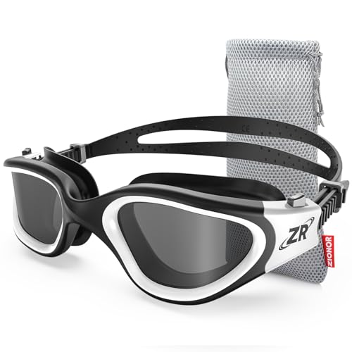 Zionor G1 - Gafas de natación polarizadas para unisex y adulto y mujer, anti niebla, 100% anti UV gafas de buceo