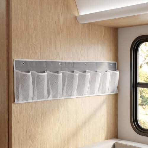 NUOBESTY Bedside Organizer Hanging Shoe Bag Non Woven Mesh by NUOBESTY - Used condition - Image 8
